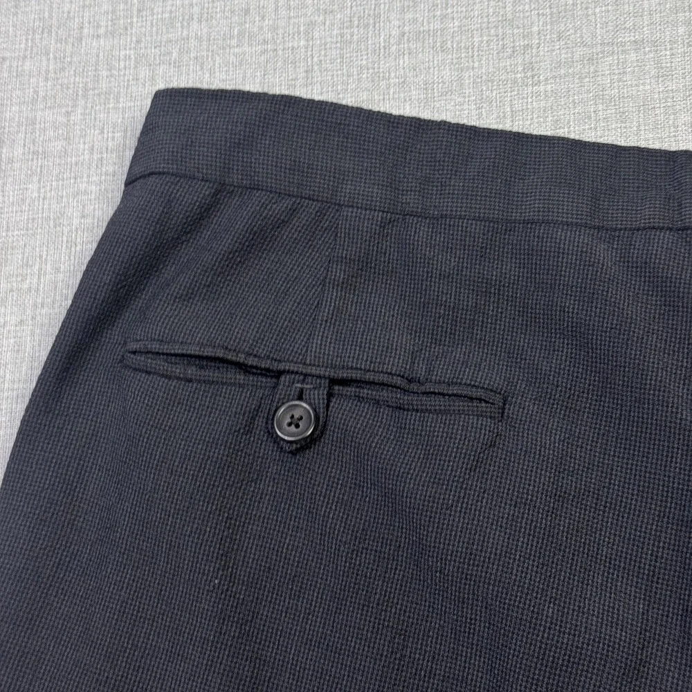 PRADA Wool Blend Bermuda Shorts Men EU 54 (US 38) Black Italy Tweed 9